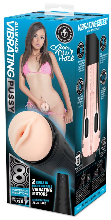 Allie Haze Vibrating Pussy Rechargeable